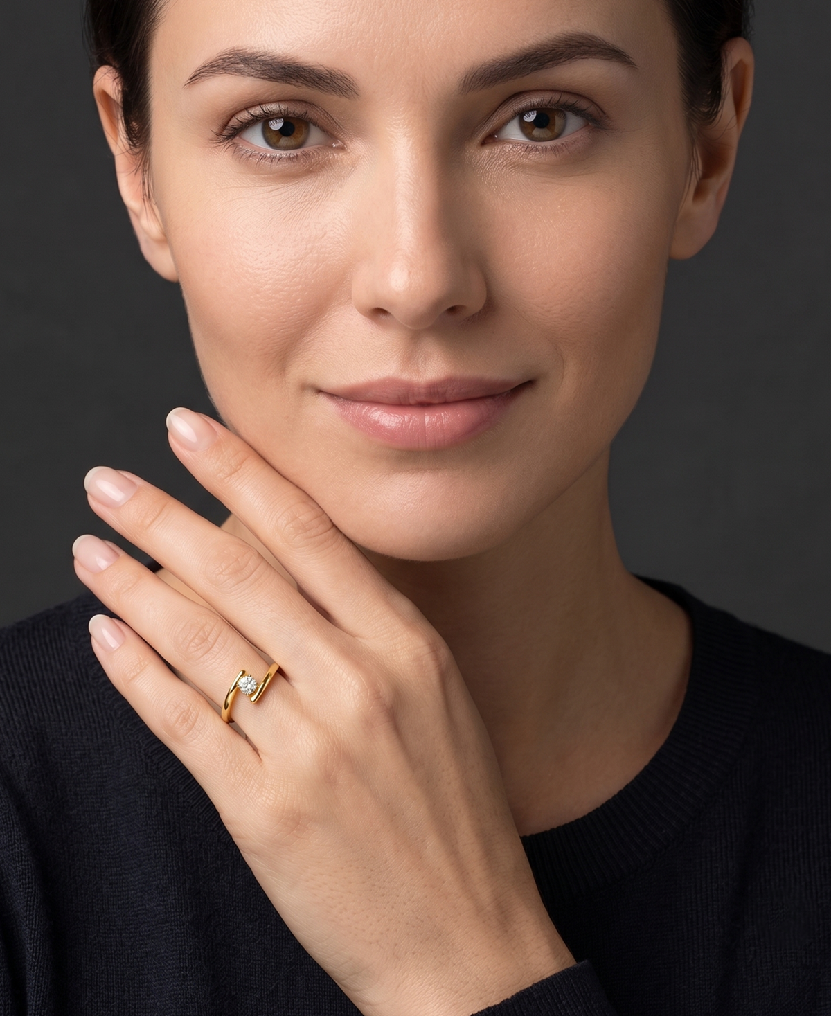Golden Embrace Ring