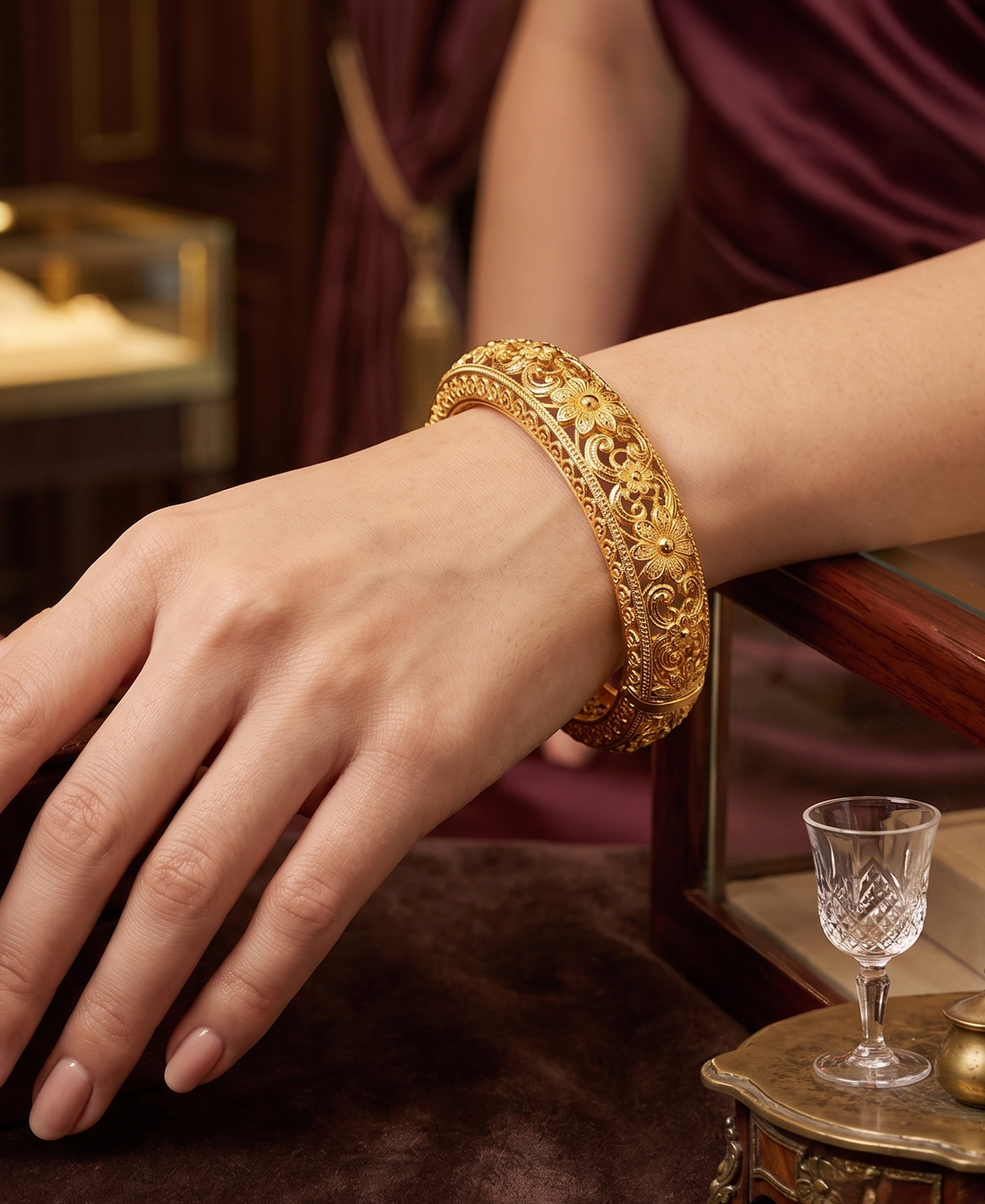 Regal Garden Bangle