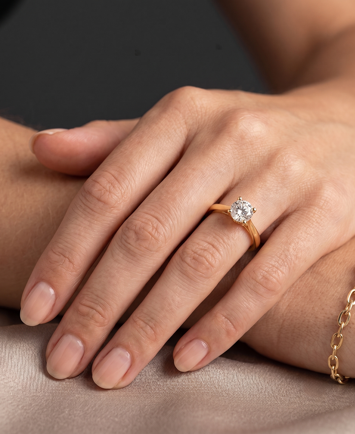 Luminous Solitaire Ring