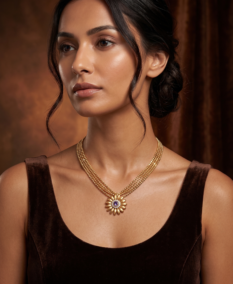 Radiant Floral Necklace
