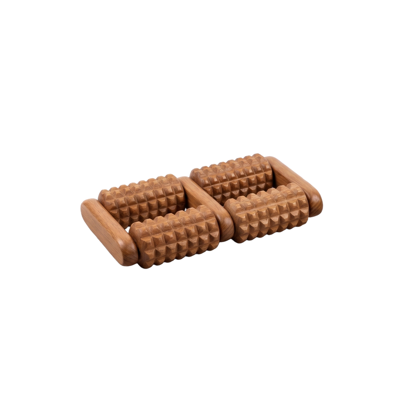 Wooden Foot Roller Massager