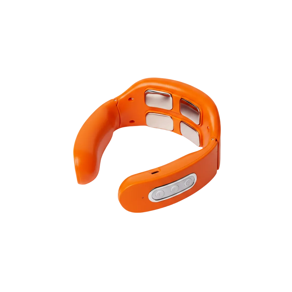 Orange Neck Massager